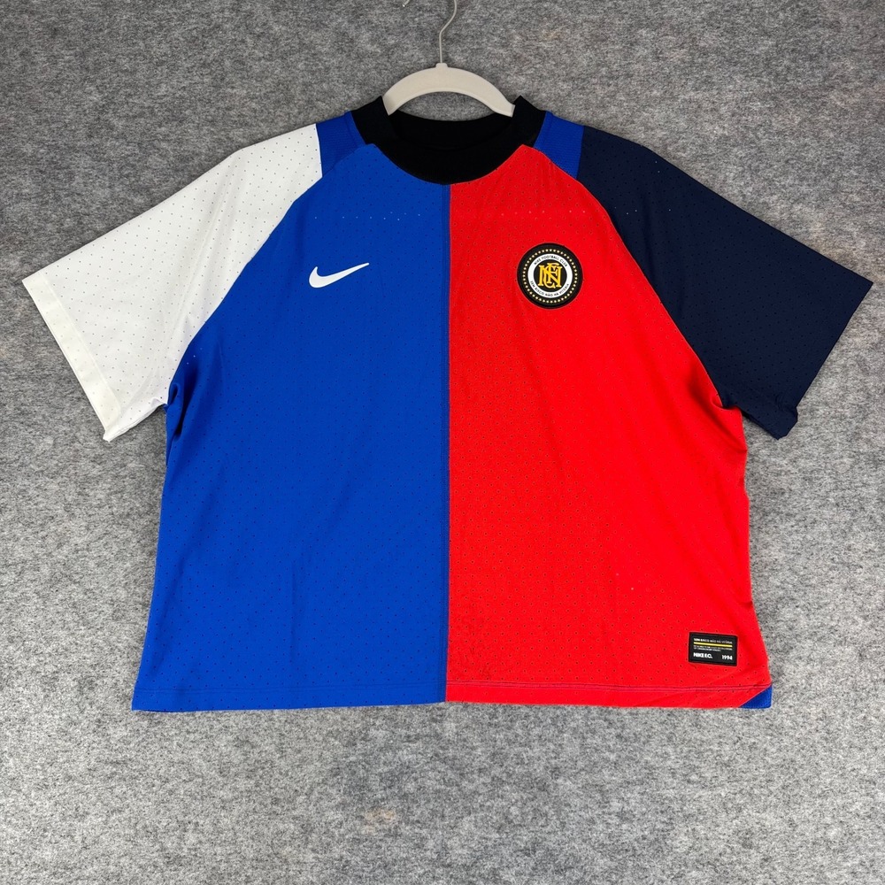 Nike F.C. Football Club Cropped Jersey Dri Fit Soccer Womens Large L